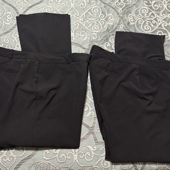 Worthington Black Tailored Trousers, Curvy fit bundle of 2 - Picture 2 of 5